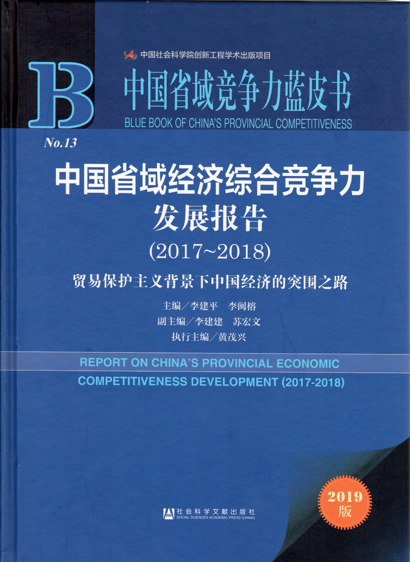 强奸插进去视频中国省域经济综合竞争力发展报告（2017-2018）